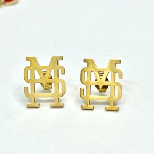 Mississippi State MS Logo Earrings - Hypoallergenic SO CUTE!
