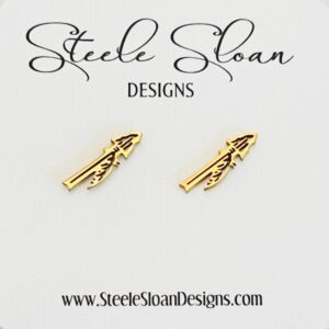 FSU Fear the Spear Logo Earrings Florida State Gift