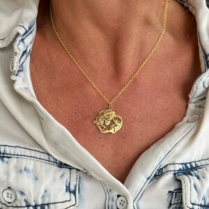 Rameses Pendant Necklace- TarHeels - UNC Necklace -Go Heels - UNC Gameday - Gift for UNC Fan